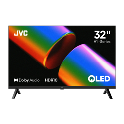 Pantalla Smart TV JVC 32 Pulgadas QLED HD, Google TV, LT-32KM15