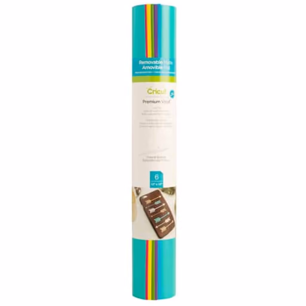 CRICUT VINIL HOJA PREMIUM SAMPLER – TROPICAL – 6 HOJAS – REMOVIBLE