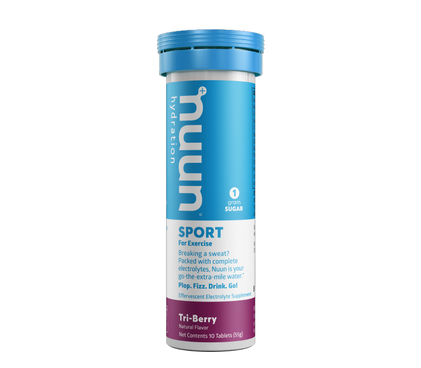 NUUN HYDRATION ELECTROLITOS TRIBERRY 10 PASTILLAS EFERVESCENTES