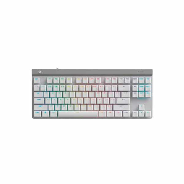 Logitech Teclado gaming alámbrico negro