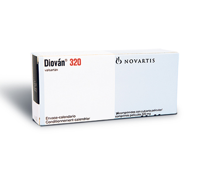 DIOVAN 320 MG TABLETAS VIA ORAL