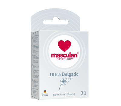 Masculan condón ultra delgado x10 unidades
