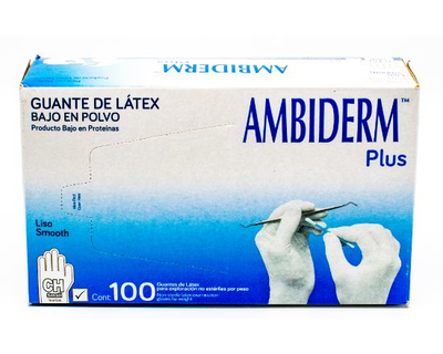 Guantes Latex S 100 unidades