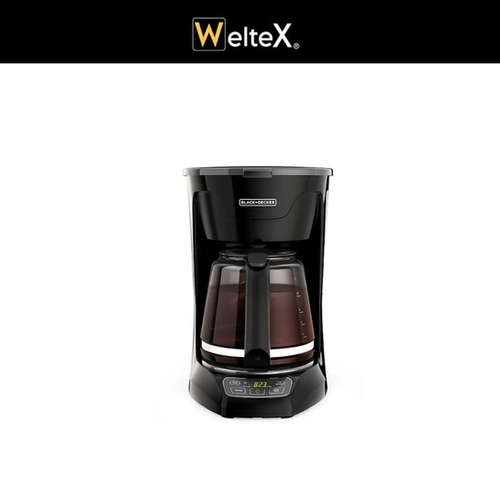 Cafetera Black + Decker 12 Tazas Negro CM1110BLA