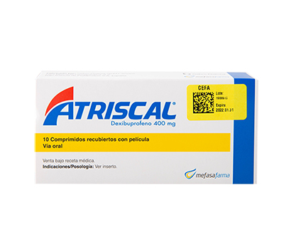 ATRISCAL 400 MG COMPRIMIDOS VÍA ORAL