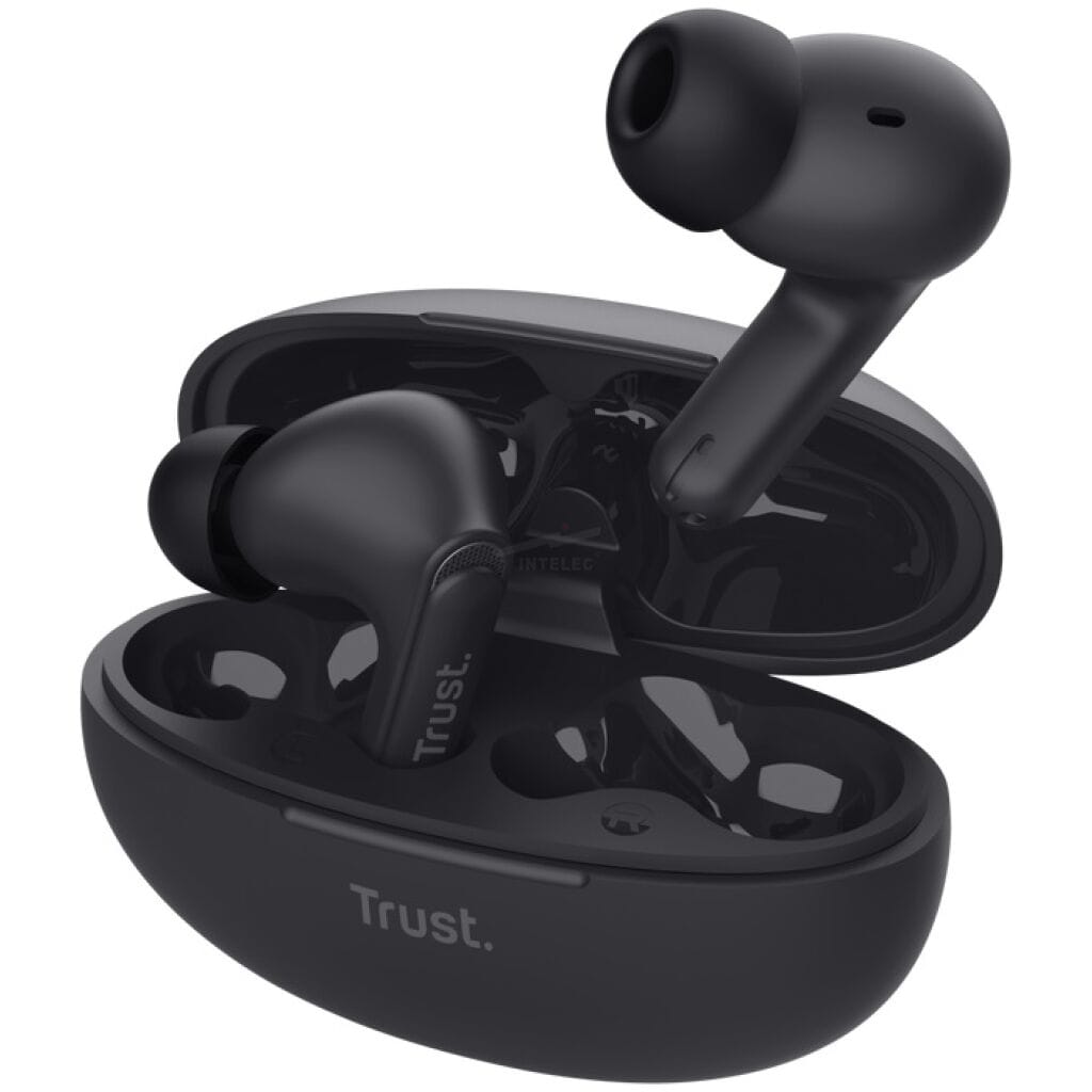 AUDIFONOS TRUST YAVI – ENC – BLUETOOTH – NEGRO