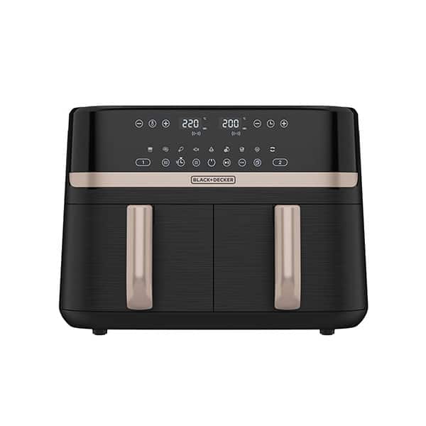 Black & Decker Freidora de aire 9L negro/champagne