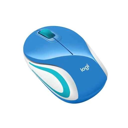 MOUSE LOGITECH MINI M187 AZUL