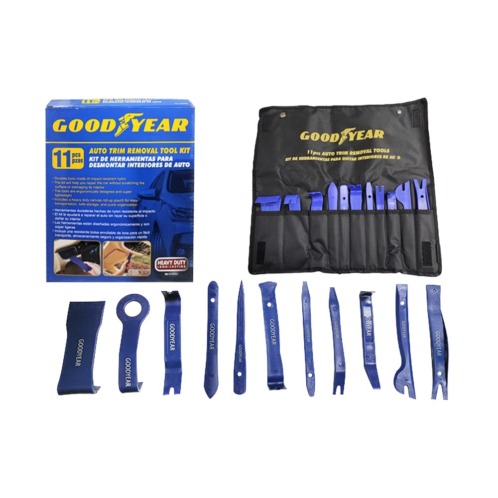 Kit de herramientas para auto 11piezas
