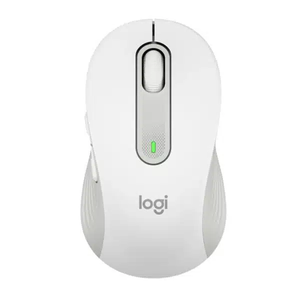 Mouse Logitech Signature M650 / Receptor 4000 DPI Inalámbrico Bluetooth – Blanco