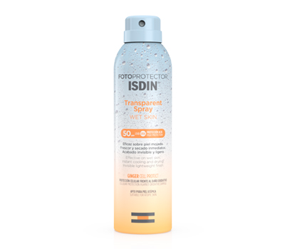 ISDIN FOTOPROTECTOR TRANSPARENT SPRAY WET SKIN SPF-50 SOLUCION 250 ML