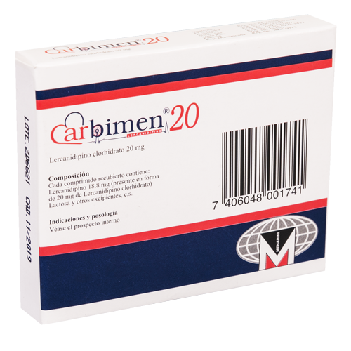 CARBIMEN COMPRIMIDOS 20 MG