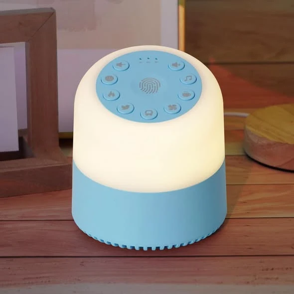 Máquina de sonidos blancos con lámpara touch