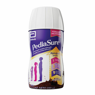 Pediasure Plus Chocolate botella 220 ml