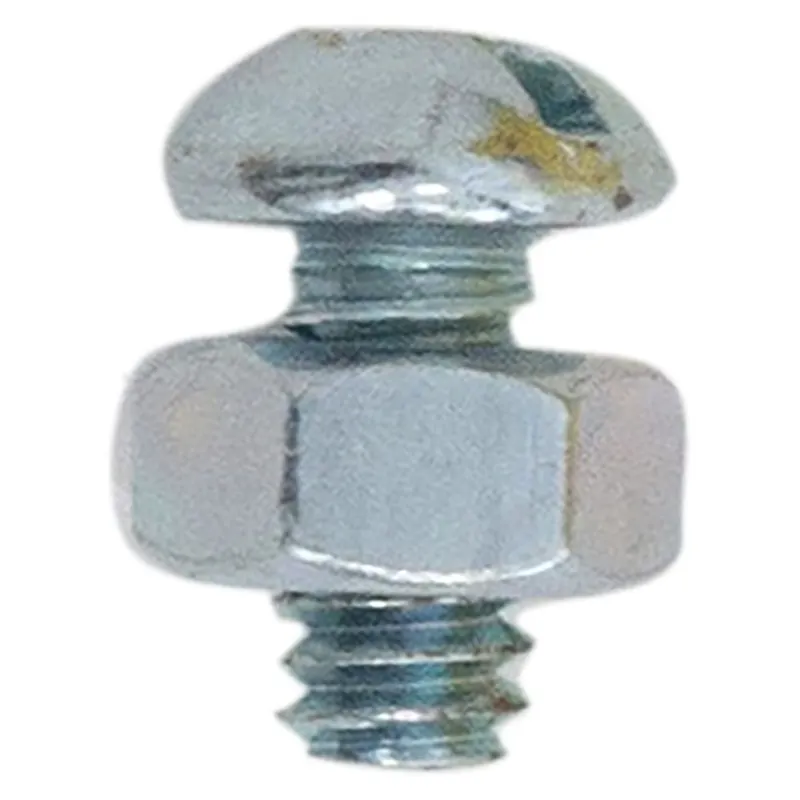 Tornillo estufa cabeza redonda 1/4" x 12" 15 uds incluye tuercas