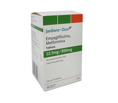 JARDIANZ DUO 12.5MG/850MG TABLETAS VIA ORAL X 60