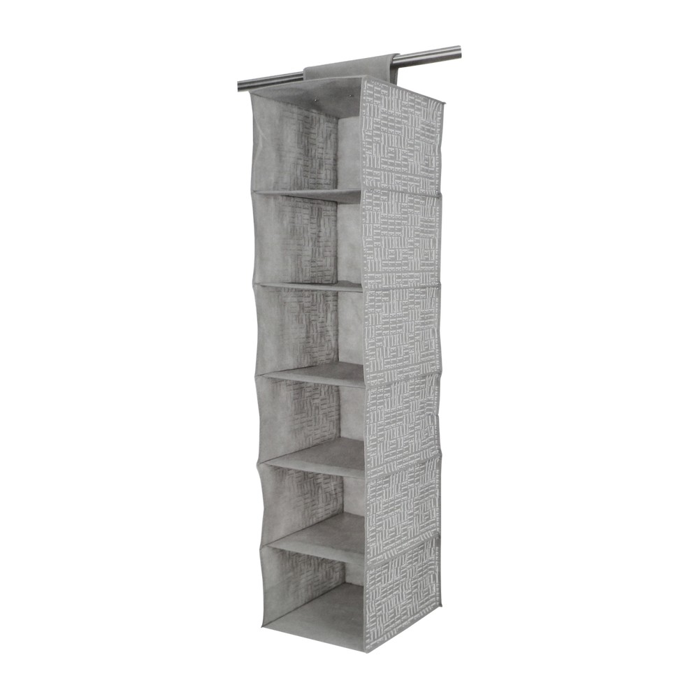 Organizador colgante de tela 6 niveles