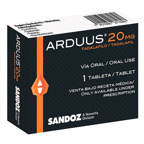 ARDUUS 20 MG X 1 TAB