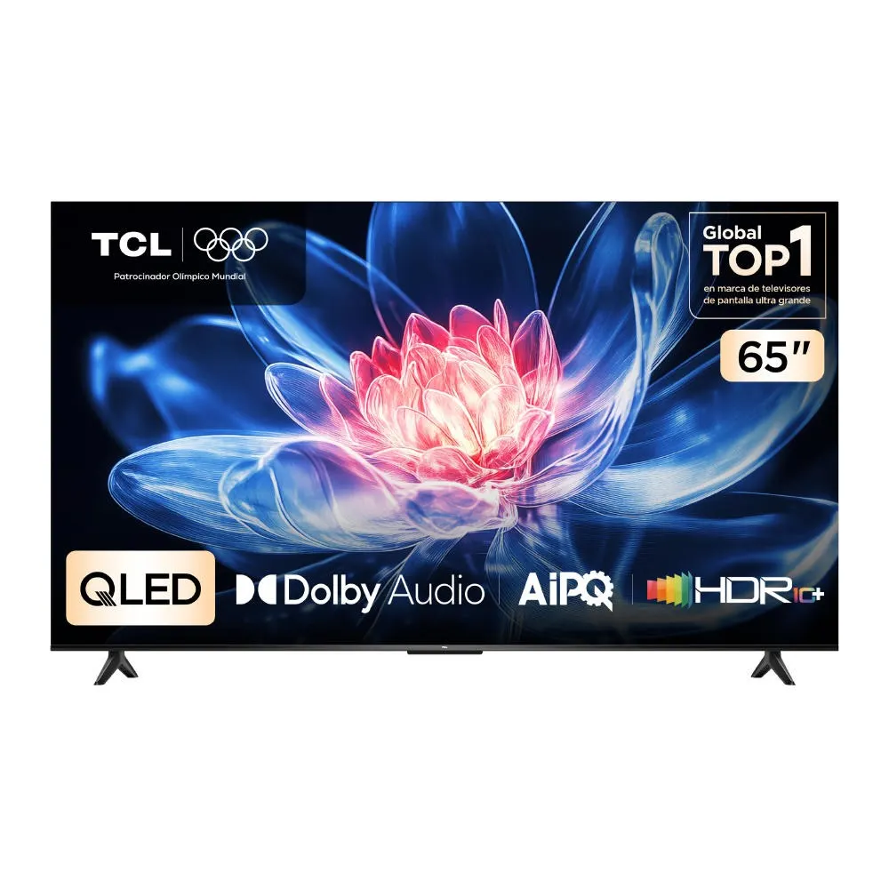 Pantalla TCL 65" QLED 4K UHD 65T6C