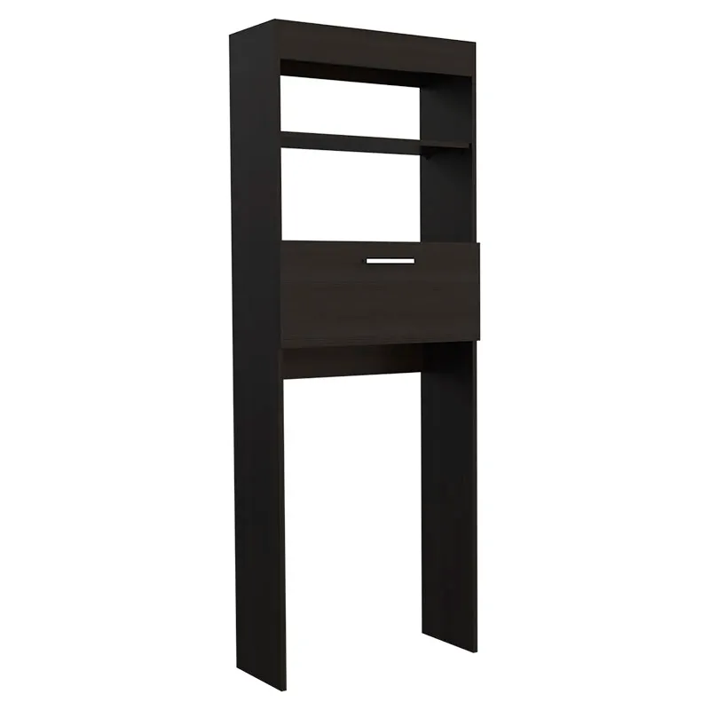 Organizador vertical para baño wengué 170 x 63 x 25 cm