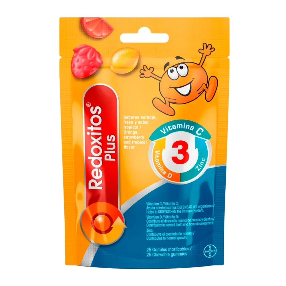Gomitas Redoxitos plus masticables - 25 Uds