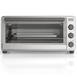 Black & Decker horno tostador 15 lts extra ancho color gris - TO8230-0GDLA