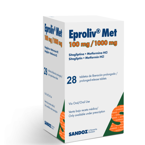 EPROLIV MET 50+1000MG X56 COMP