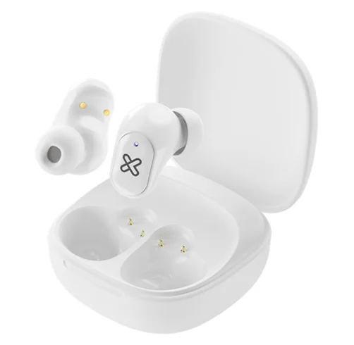 KlipXtreme QuanBuds – TWS earbuds with ENC Microphones – Blanco
