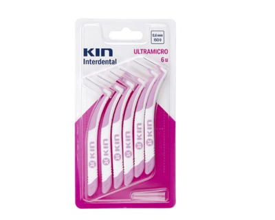 Cepillo interdental KIN ultramicro 0.6 mm 6 u