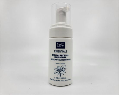 MartiDerm, Essentials, Espuma Micelar Limpiadora, 100ml