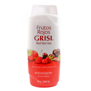Grisi, Shower Gel Frutos Rojos, 800 ml
