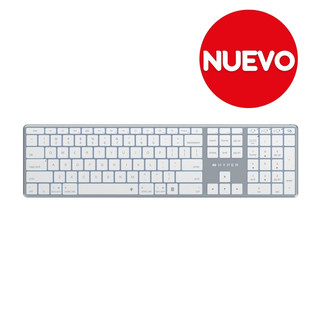 Targus teclado hyper bluetooth compatible con macOS & Windows, iPadOS & Android, ChromeOS en blanco - HS2310US