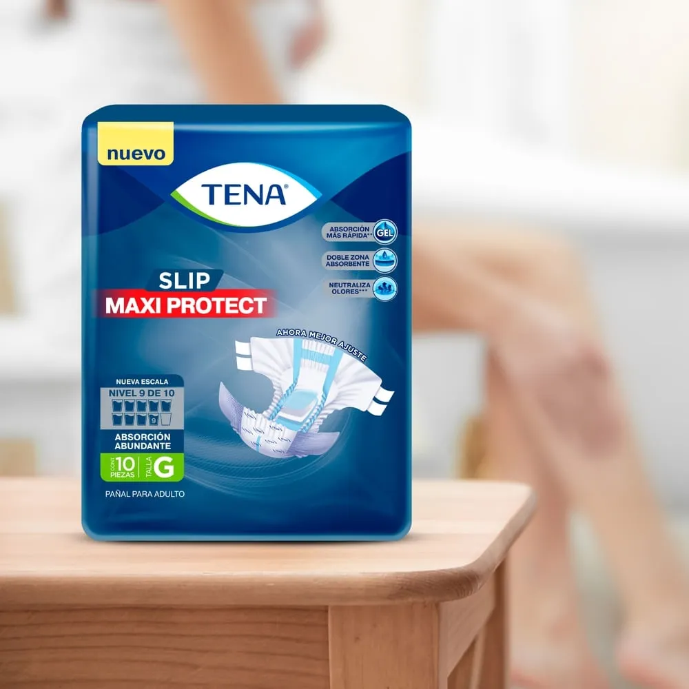 Protectores Anatomicos Tena Slip Grande - 10 uds