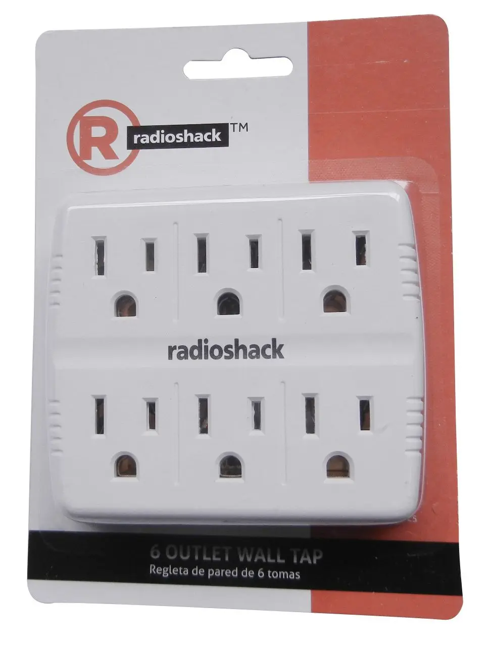 Regleta RadioShack 6100825 6 tomas 2.6 cm