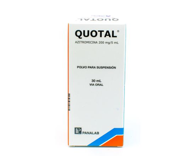 Quotal, 200 mg/5 ml, polvo para suspensi