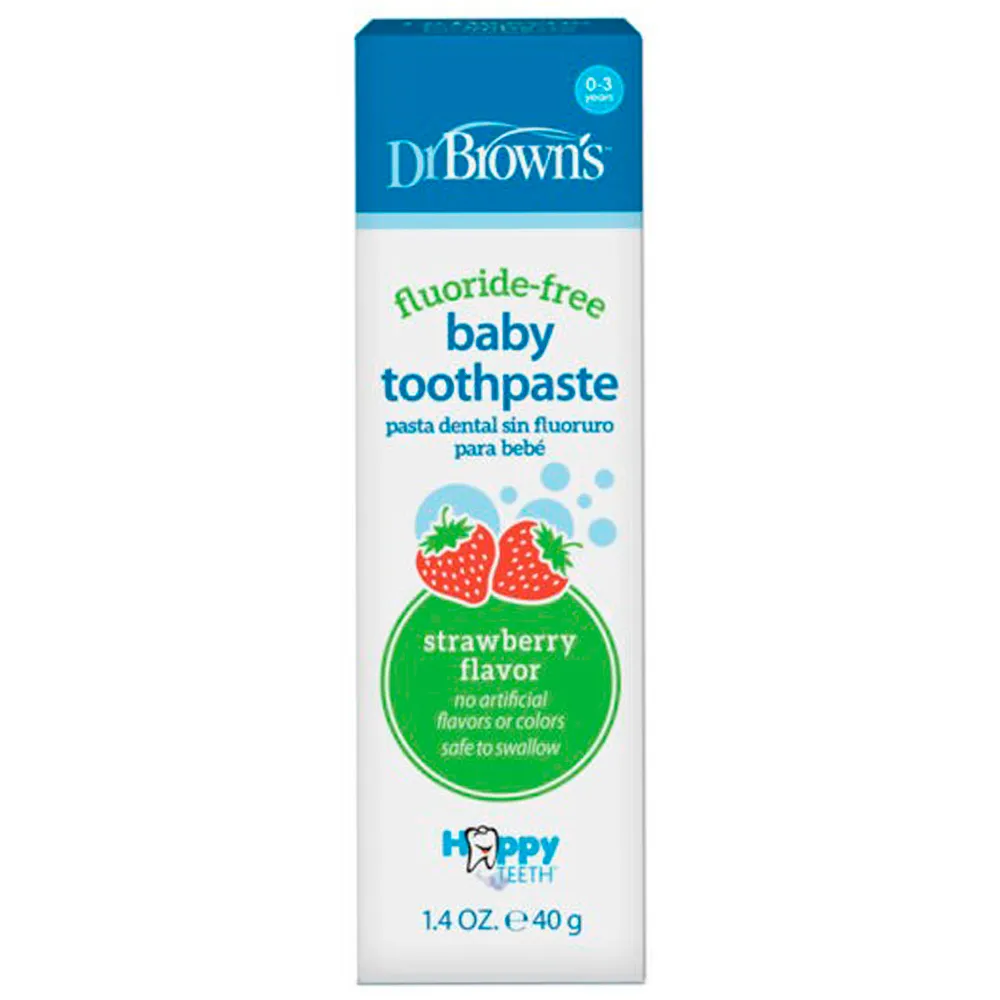 Pasta dental para bebés sabor Fresa DrBrowns