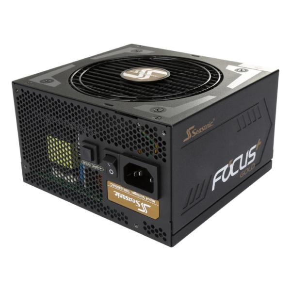 FUENTE DE PODER SEASONIC 850W 80+GOLD FOCUS GX-850 ATX3.0 NEGRO SSR-850FX3