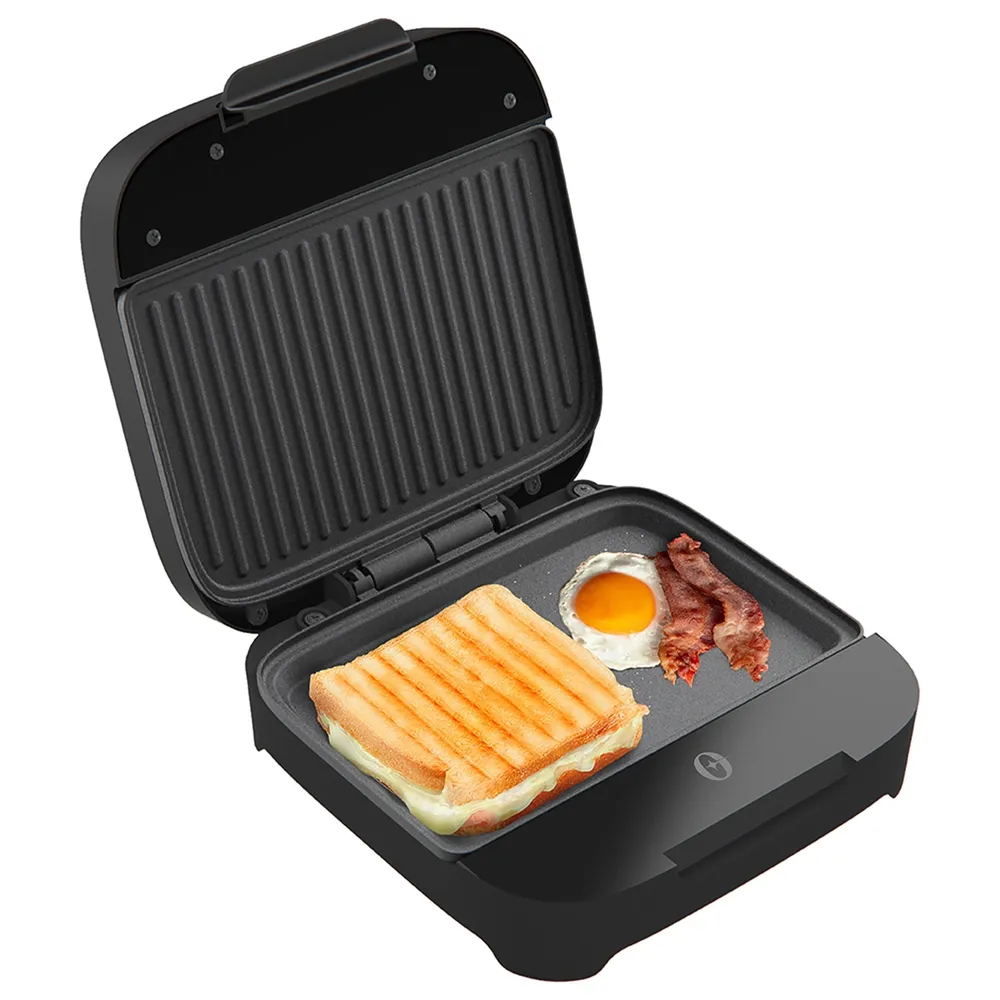Sandwichera Platos Hondos Oster CKSTSM400, Color Negro