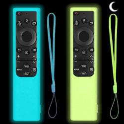 2 Pack Silicone Remote Cover for Samsung Smart TV Remote 2019–2