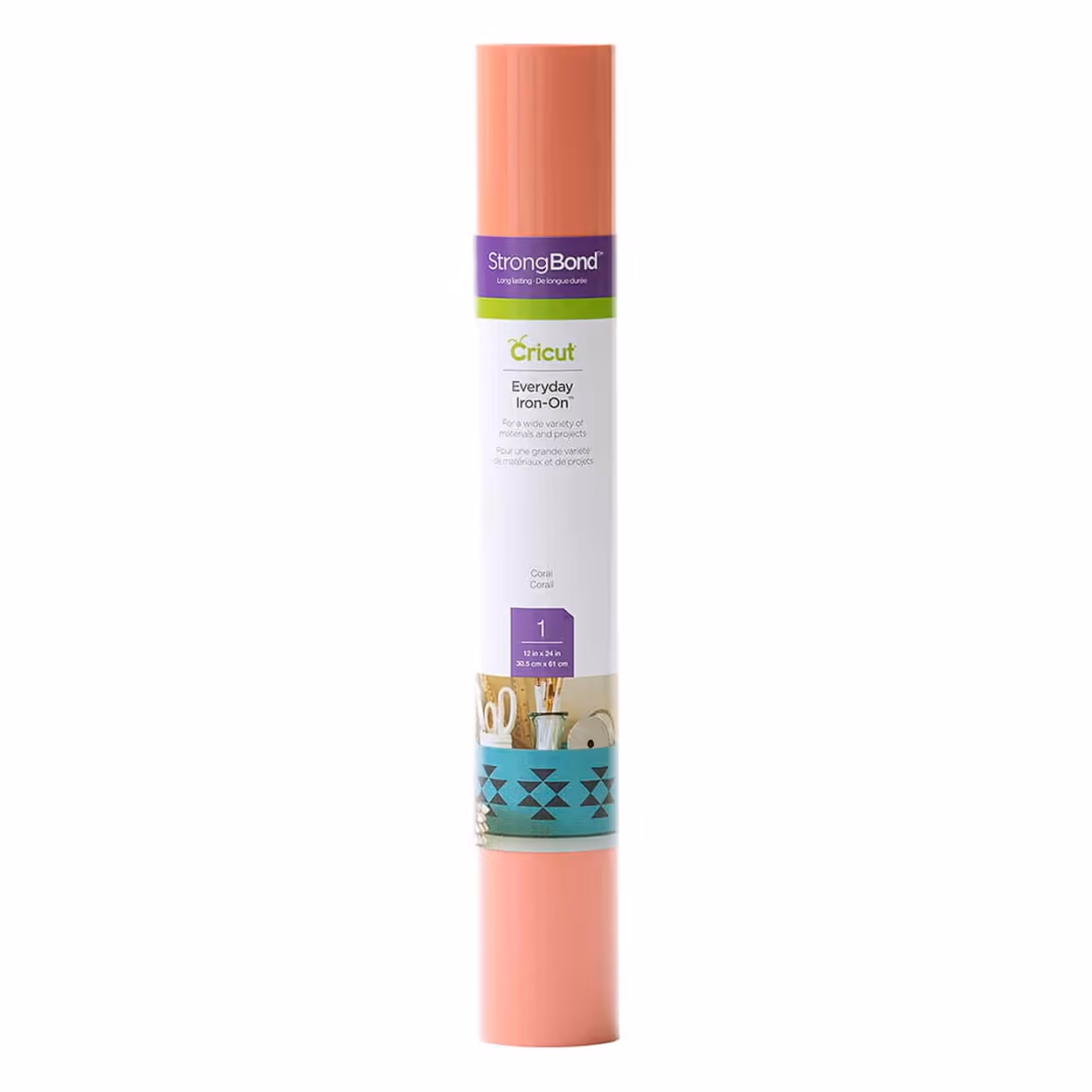 CRICUT ROLLO EVERYDAY IRON-ON – CORAL