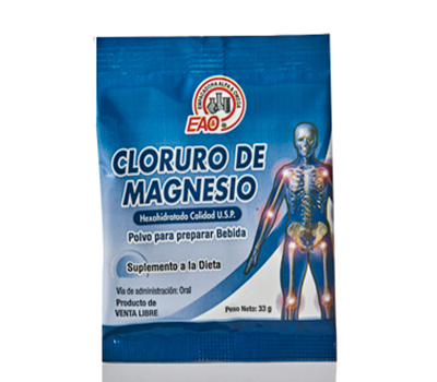 CLORURO DE MAGNESIO X 33 G
