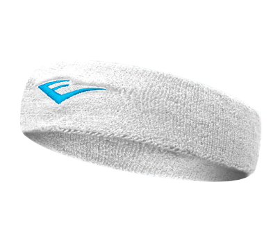 EVERLAST VINCHA TOALLA TERRY 5 CM BLANCO