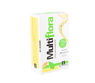 MULTIFLORA PEDIATRICO EN POLVO VIA ORAL