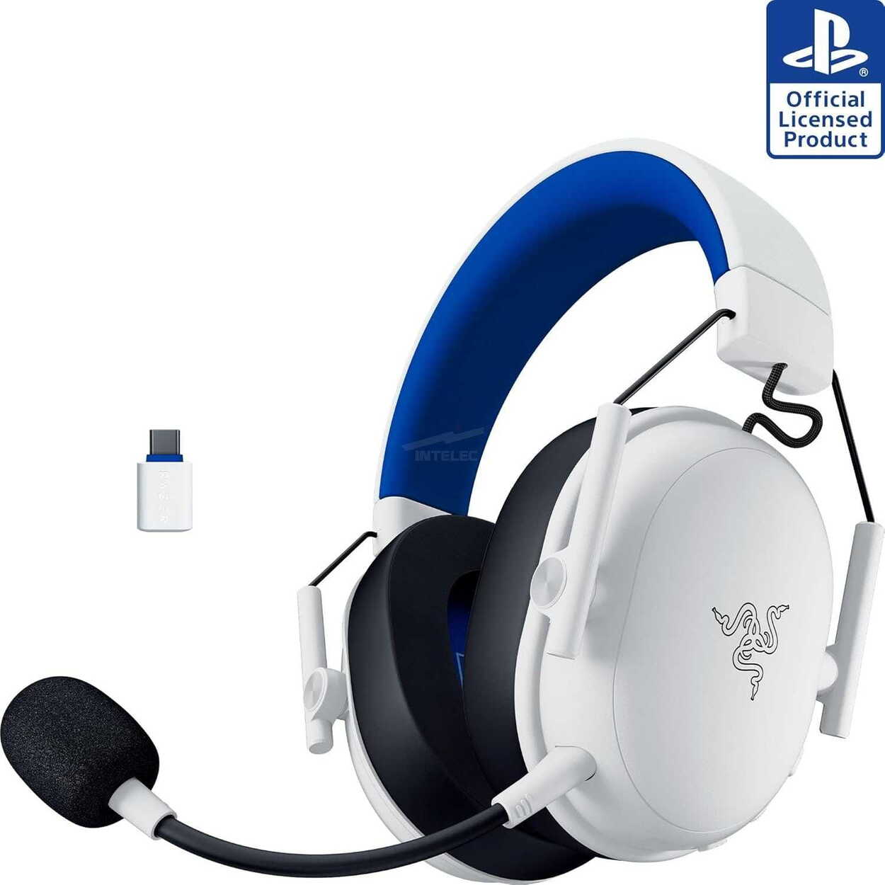 HEADSET RAZER BLACKSHARK V3 X HYPERSPEED – PLAYSTATION – BLANCO
