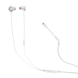 Audífonos Alámbricos JBL Quantum 50C, Color Blanco