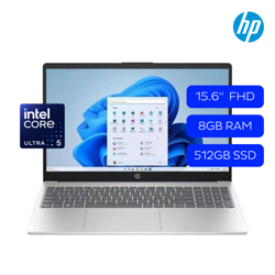 Laptop HP Notebook, 15.6 Pulgadas Touch, FHD, Intel Core Ultra
