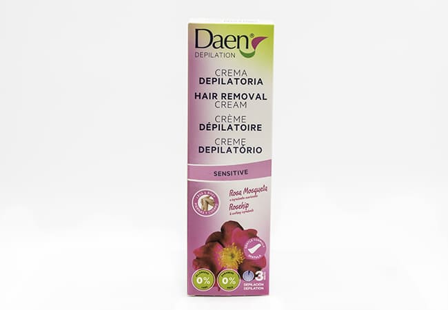 DAEN CREMA PARA DEPILACIÓN CON ROSA MOSQUETA