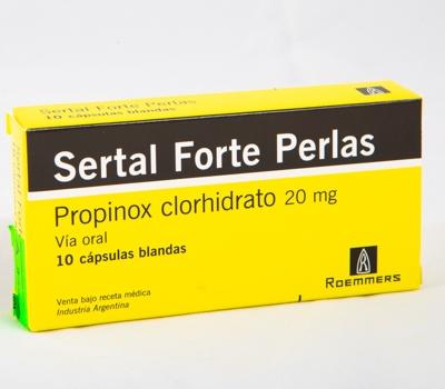 SERTAL FORTE PERLAS TABLETAS VIA ORAL