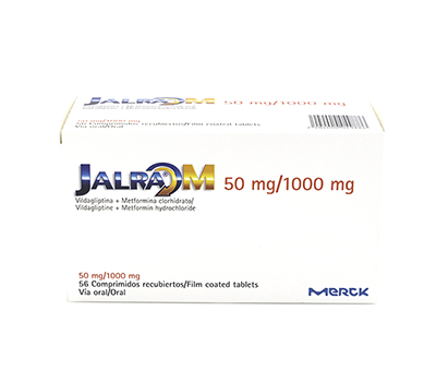 JALRA M 50 MG / 1000 MG TABLETAS VÍA ORAL