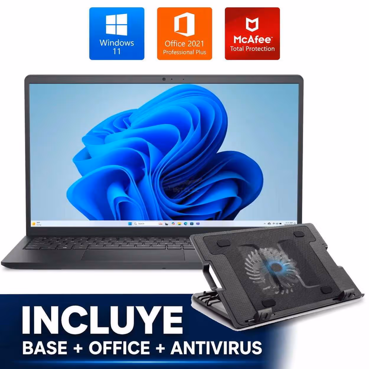 COMBO LAPTOP DELL DC15250 Ci7-1355U – 16GB – 512GB-SSD – 15.6″TOUCH – W11